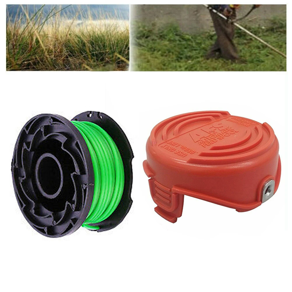 

Spool Cap Line Spool Replacement For Black & Decker Trimmer Strimmer GL7033 GL8033 GL9035 Garden Trimmer Tools Accessories