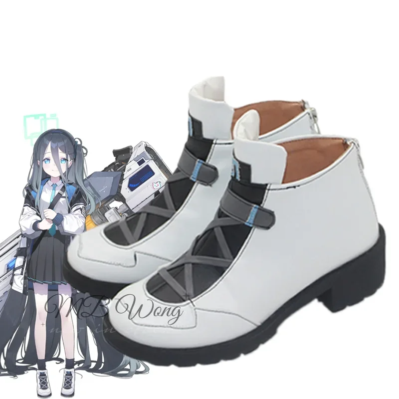 Игра Синий Архив Токи Юка Арис Косплей Обувь Сапоги Ролевые Игры Хэллоуин