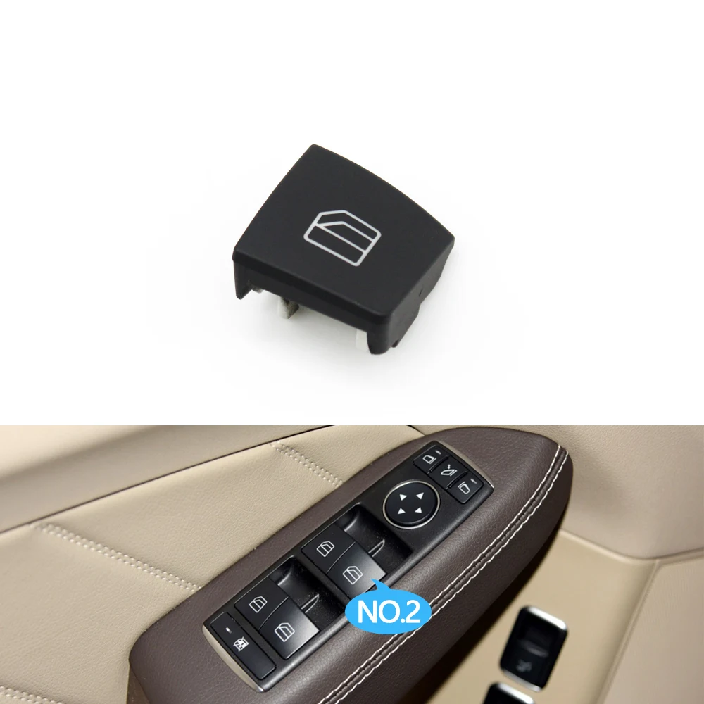 

Крышка кнопки переключателя окна автомобиля для Mercedes Benz A B C E GLK GLA CLA W176 W246 W204 W212 X204 W156 W117 A 2049055402