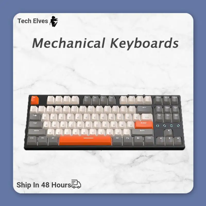 

Клавиатура K87 Механическая Проводная с RGB-подсветкой