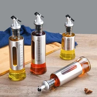 vinegar bottle practical large capacity reusable cooking condiment dispenser for bakery oil dispenser sauce bottle