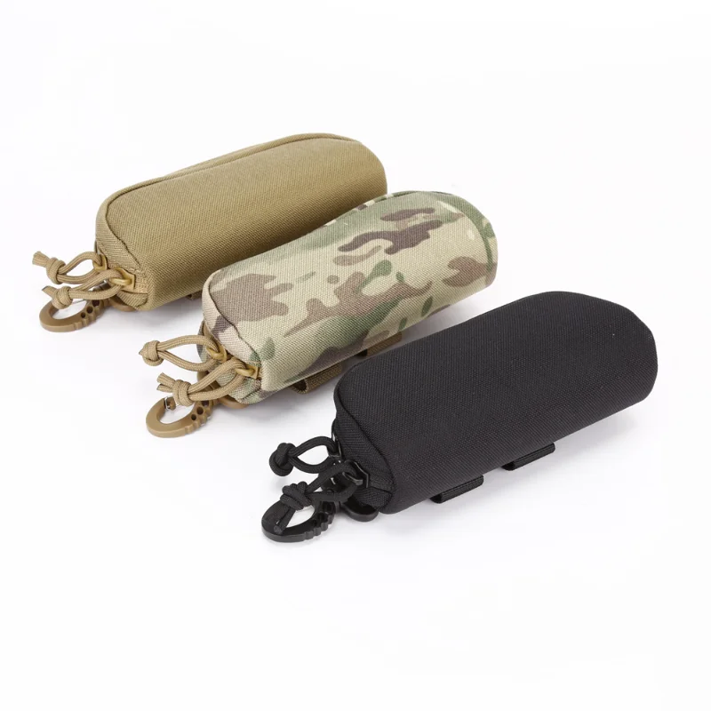 

Outdoor Hunting Sunglasses Case Military Molle Pouch Goggles Storage Box 1000D Nylon Hard Eyeglasses Bag