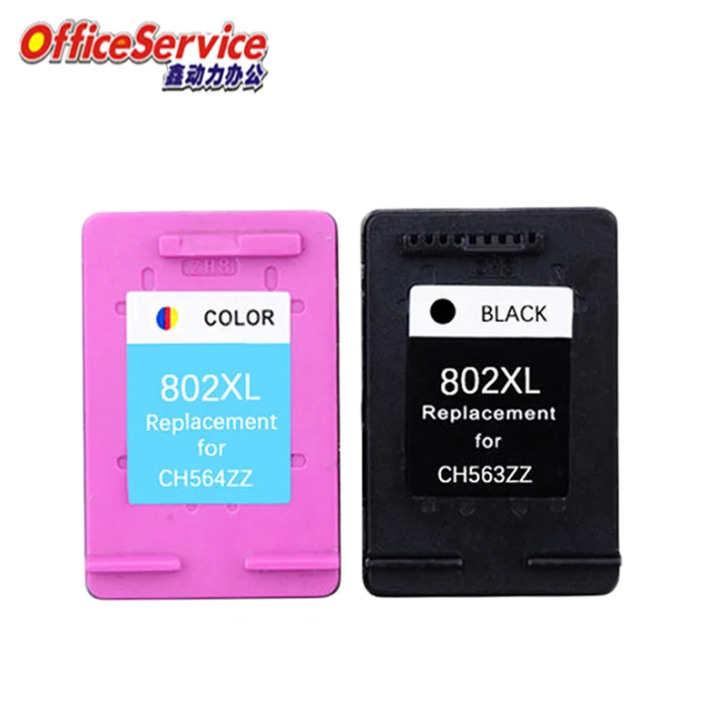 Фото 802XL 802 картридж, совместимый с HP802, для принтера Deskjet 1000/1010/1011/1050/1510/1511/2000/2050/3050/4630/5530 №1