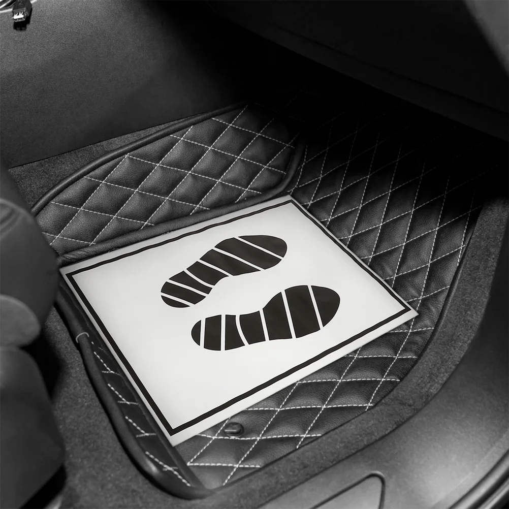 25 шт. одноразовые автомобильные коврики для ног портативные бумажные подушечки