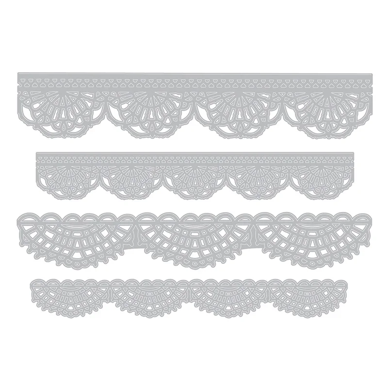 Новинка 2020 года металлические Вырубные штампы и рамка для краев вырезанные