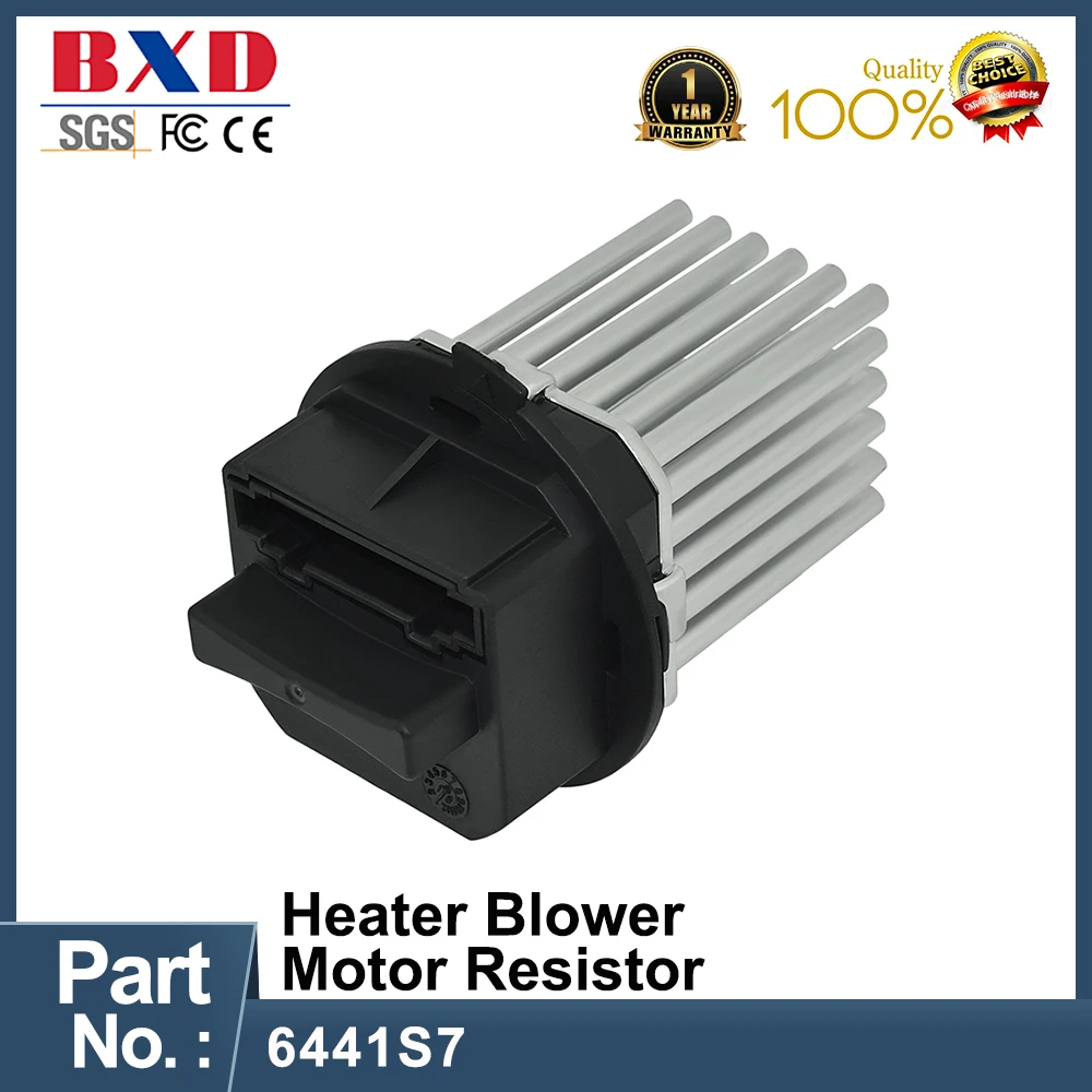 

6441S7 Heater Blower Motor Resistor for CITROEN C3 C4 C5 C6 DS3 Peugeot 307 407 9017094 6441 S7 Car Accessories Auto Parts
