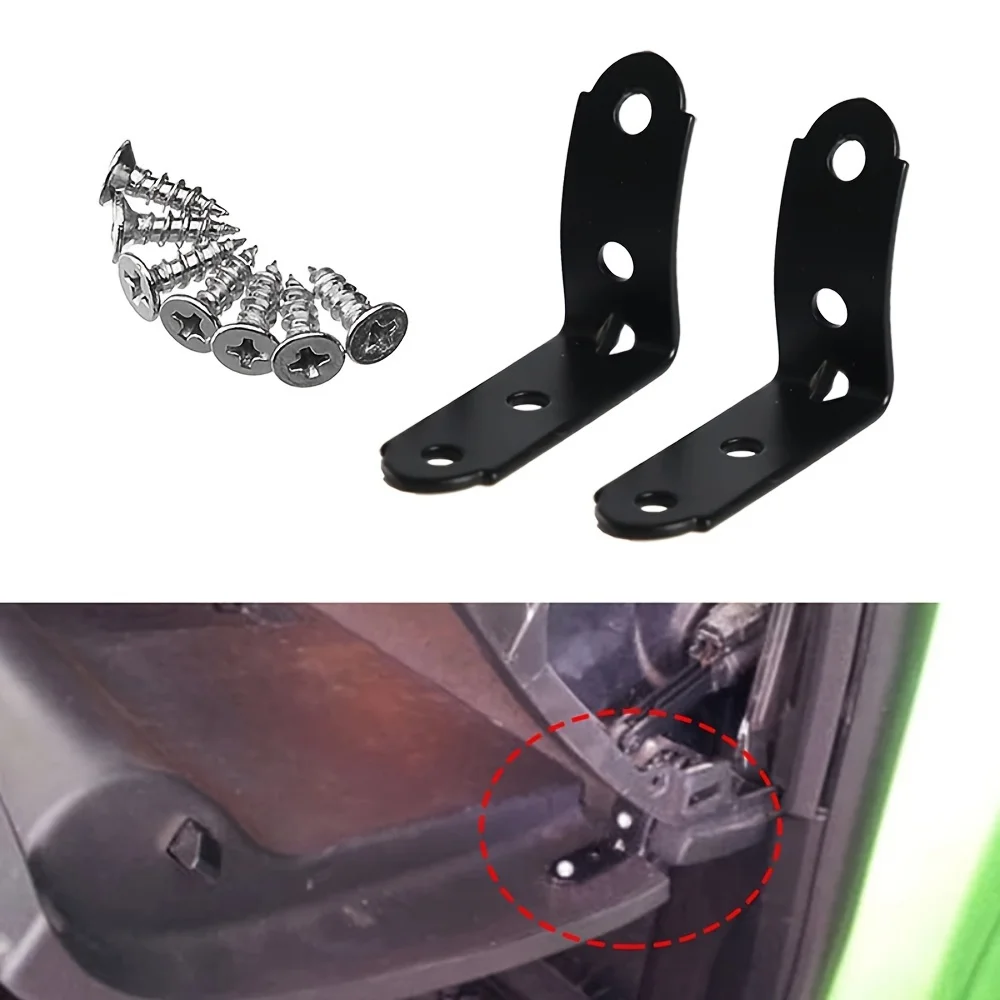 

2 шт. для Audi A4 S4 B6 B7 ремонтный комплект перчаточного ящика 2001-2008 2 шт. черные корабли