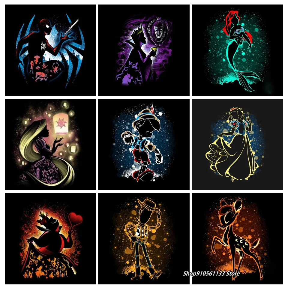 

Алмазная живопись с Микки Маусом, мультяшная Вышивка крестиком, полноразмерная 5d мозаика, круглая вышивка, украшение для стен, подарок DSN0002