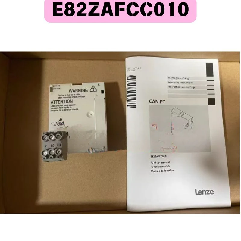 Совершенно новый оригинальный б/у E82ZAFCC010 Luntz модуль платы ввода-вывода инвертора