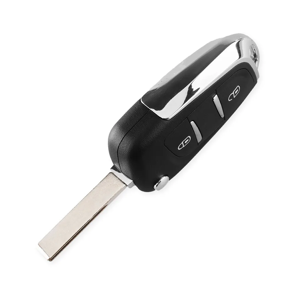 Чехол для Citroen C2/C3/C5/C6/C8 модифицированный складной чехол с 2 кнопками и