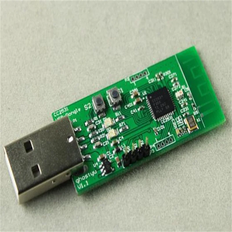 Плата разработки USB-донгла Zigbee CC2531, 1 шт., поддерживает анализ Протокола