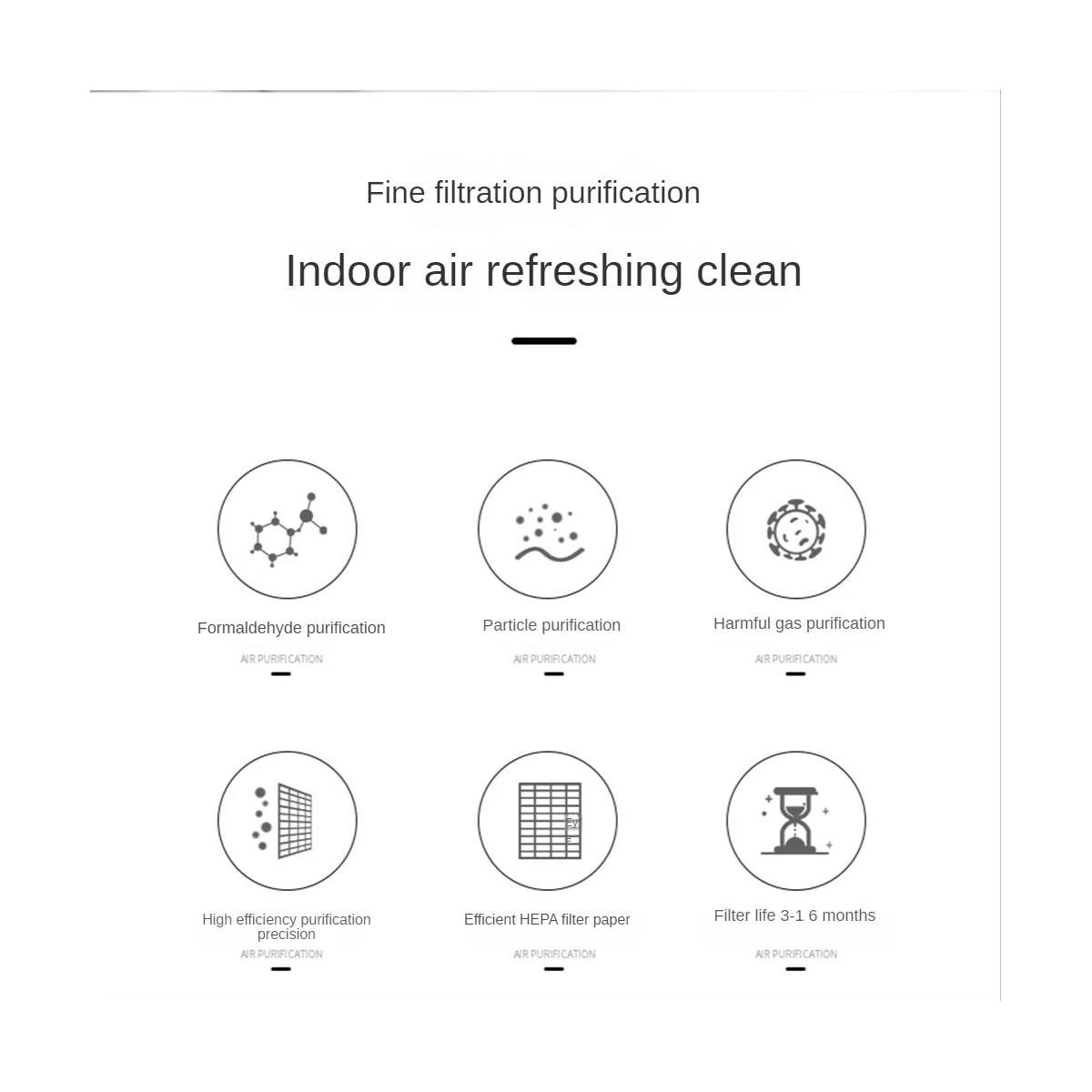 HEPA-фильтр сменный воздушный фильтр для HP00 HP01 HP02 HP03 DP01 DP03 безлопастной очиститель