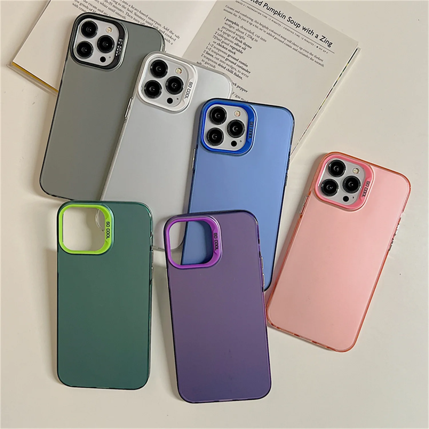 

INS Simple Solid Colored Silver Phone Case For iphone 14 13 12 11 Pro Max X XR XSMAX 7 8 Plus SE TPU Case Cover new products