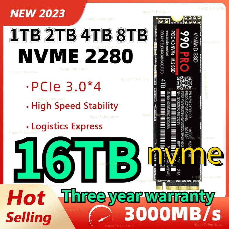 

2023 8TB Original SSD M2 NVMe 4TB 980 EVO Plus Internal Solid State Drive 1TB hdd Hard Disk 970 PRO M.2 2TB for laptop Computer