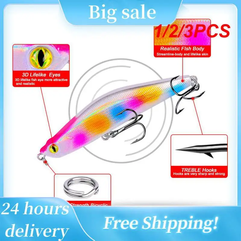

1/2/3PCS Vib Unique High-quality Effective Versatile Realistic High-quality Vib Lure For Angling Enthusiasts Bionic Lure