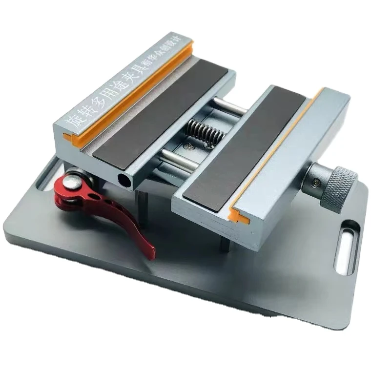 

Универсальная вращающаяся задняя крышка, отдельный разборный зажимной держатель, приспособление для ремонта сломанной задней стеклянной крышки iPhone, инструмент для ремонта ЖК-экрана