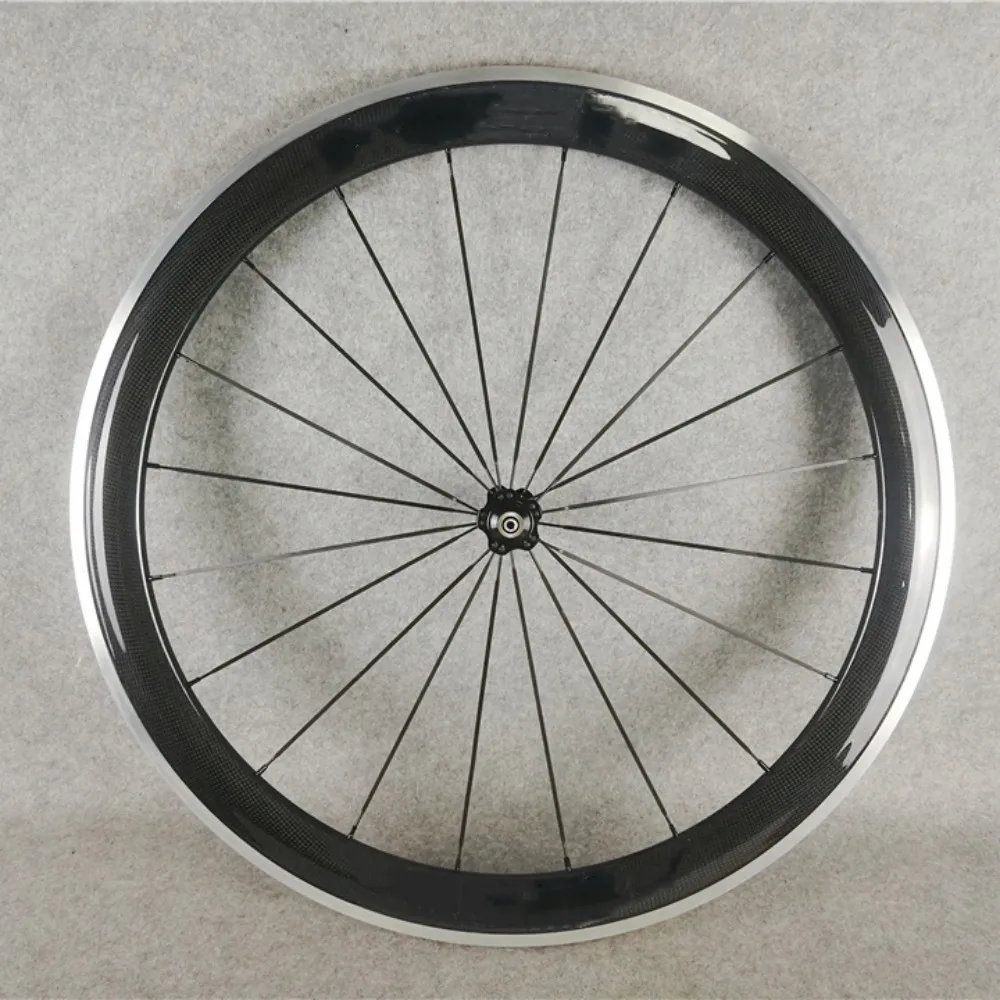 

Alloy Disc Brake Carbon Road Bike Wheels 700c 3K/UD Glossy/Matte Wheelset 23mm Clincher Depth 38 50 60 88mm