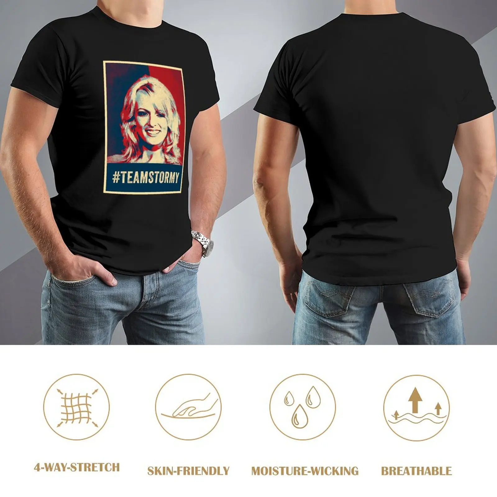 Team Stormy Daniels Винтаж Ретро # Футболка TeamStormy футболка большого размера с рисунком