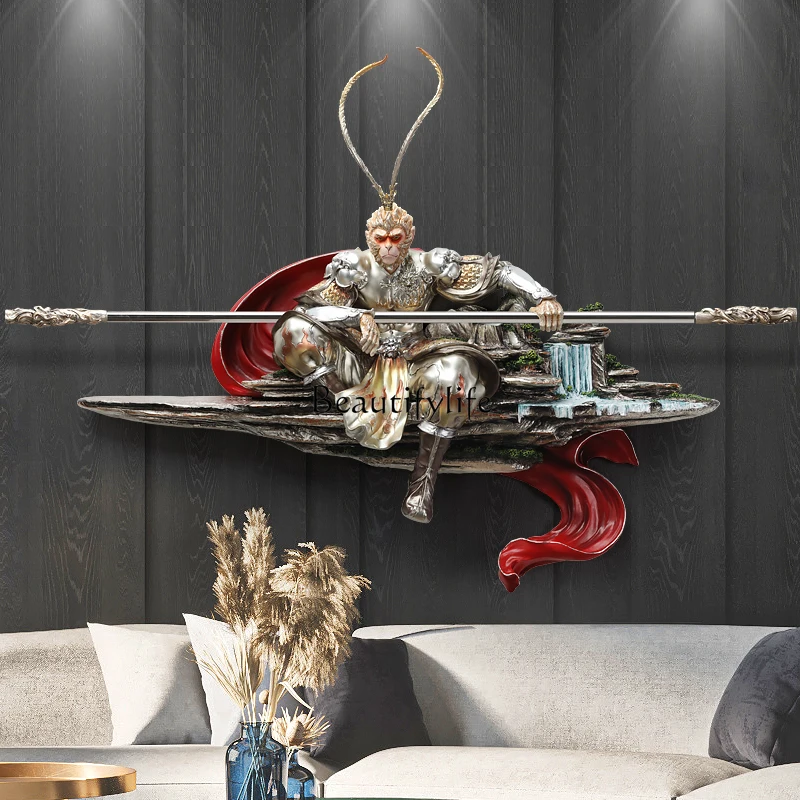 Qitian Dasheng трехмерный рельефный настенный подвесной кулон для украшения входной