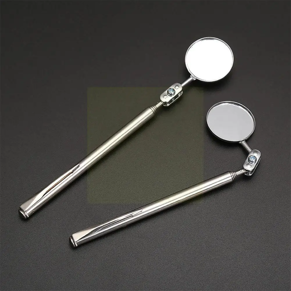 

Inspection Mirror Automotive Maintenance Universal Round Sturdy Folding Telescopic Car Extension Chassis Welding Manual Too Z9o4