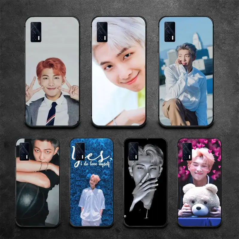 

Bangtan Boys RM Namjoon Kim Phone Case For samsung Galaxy J6 J7 J8 prime note 8 9 10 20 lite plus pro ultra Cover