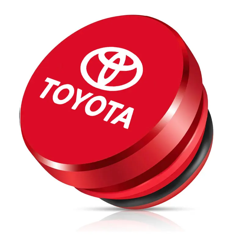 

Универсальный автомобильный прикуриватель, крышка из алюминиевого сплава, пылезащитный чехол для Toyota Corolla Yaris Rav4 Avensis Auris Camry Sequoia