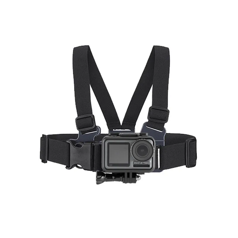 Chest Strap mount belt for Gopro hero 11 10 9 8 7 6 5 4 Insta360 R X2 X3 DJI Action 3 2 camera Harness Go Pro SJCAM Accessories