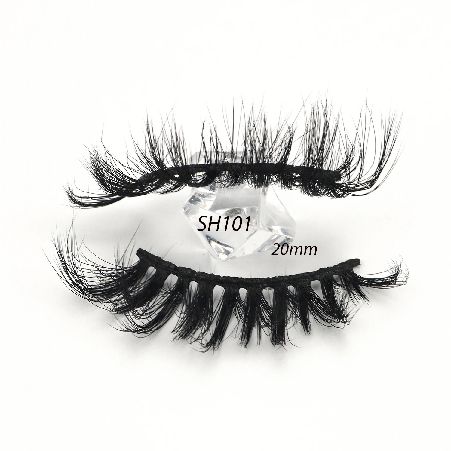 

Shegoal 5 Pairs Natural Silk Lashes Strips 3D Effects For Eyelash Extension False Doe Eyes Make Up Sets Cosmetics Full Bulk