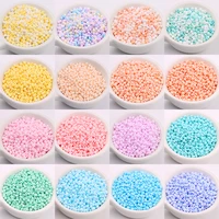 330pcslot 3mm matte macaroon glass beads 80 loose spaced seed beads for needlework jewelry making diy charms handmade bracelet