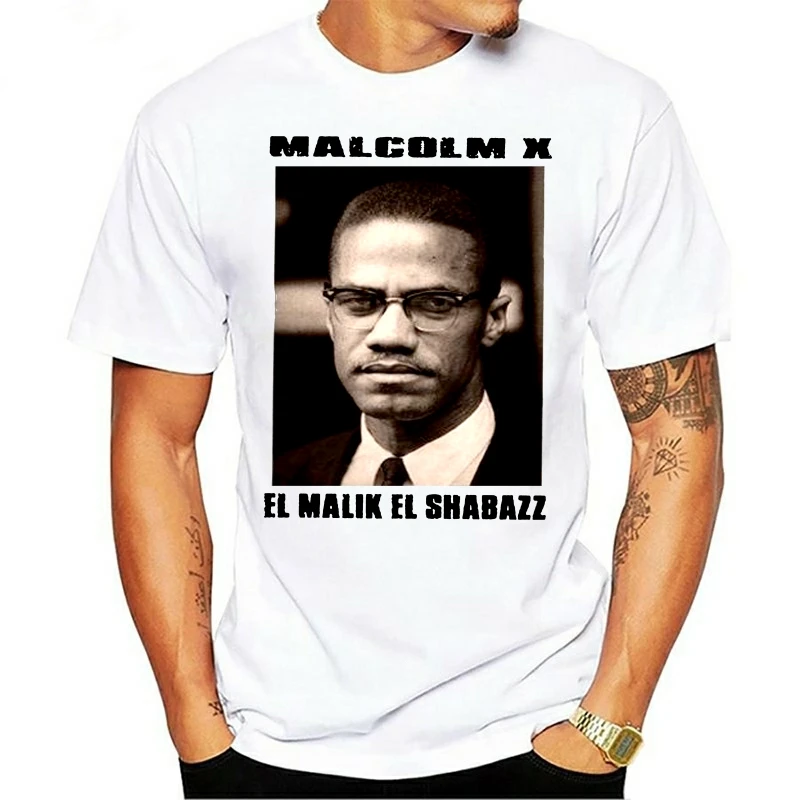 Футболка с изображением Малкольма X MLK Ferguson майка Брауна Нельсона Манделы новая