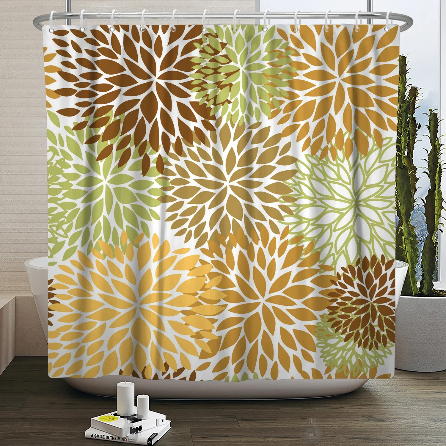 Nanqianyi занавески для душа с лепестковым узором современные абстрактные