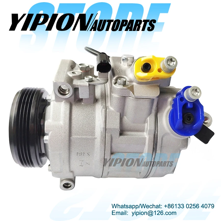 7SEU17C Компрессор переменного тока для Bmw E60 E61 E65 E90 520i 525i 530i 335d E39 E66 730Li 64526917859 64509174802
