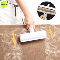 animal hair removes roller easy to clean clothes lint remover brush rug sofa clean roller washable pet cat hair cleaning tool