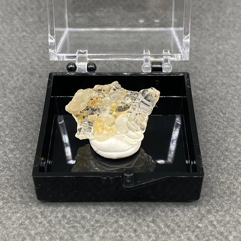 100% натуральный гиалитный необработанный камень минеральная фотоблестящая