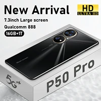 P50 Pro Cellphone 16GB RAM 1TB ROM Screen Smartphone Android Unlocked Dual SIM Dual Standby Hauwei Mobile Phones Cellular