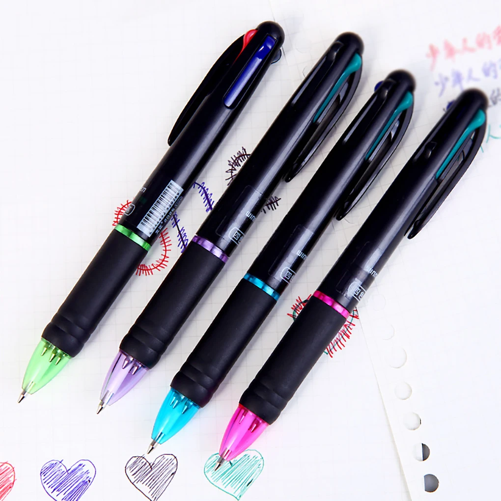 

12 Pack Neutral Pens Press Ballpoint Pen School Supplies Writing Tool