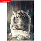 Алмазная живопись 5D с полным заполнением, бриллиантовая вышивка в виде животных, домашний декор сделай сам, картина Стразы