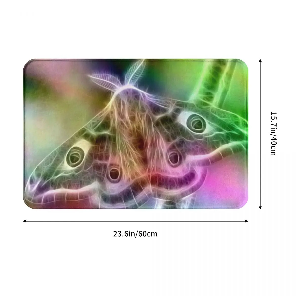 Bath Mat A Beautiful Butterfly Spread Decor 3D Rug Carpet Doormat Non-slip Entrance Living Room Home Kitchen Water Oil Proof | Дом и сад