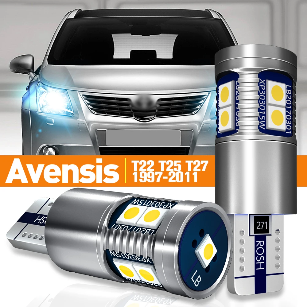 

2pcs LED Parking Clearance Light For Toyota Avensis T22 T25 T27 1997-2011 2005 2006 2007 2008 2009 2010 Accessories Canbus Lamp