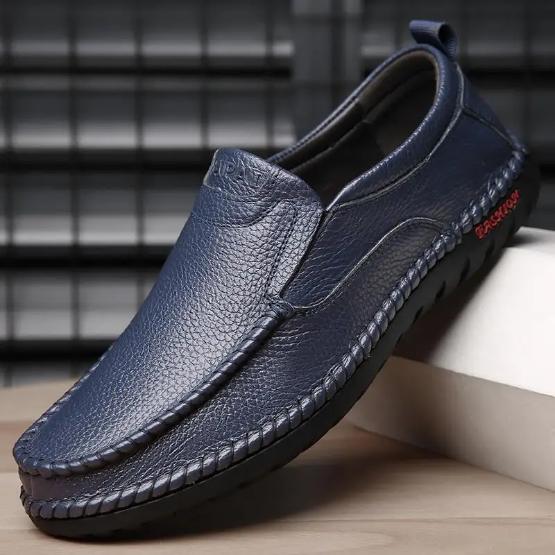 

Men's Leather Shoes Men's Business Formal Wear Winter Men's Sports British Black Wedding Groom's Shoes Autumn
