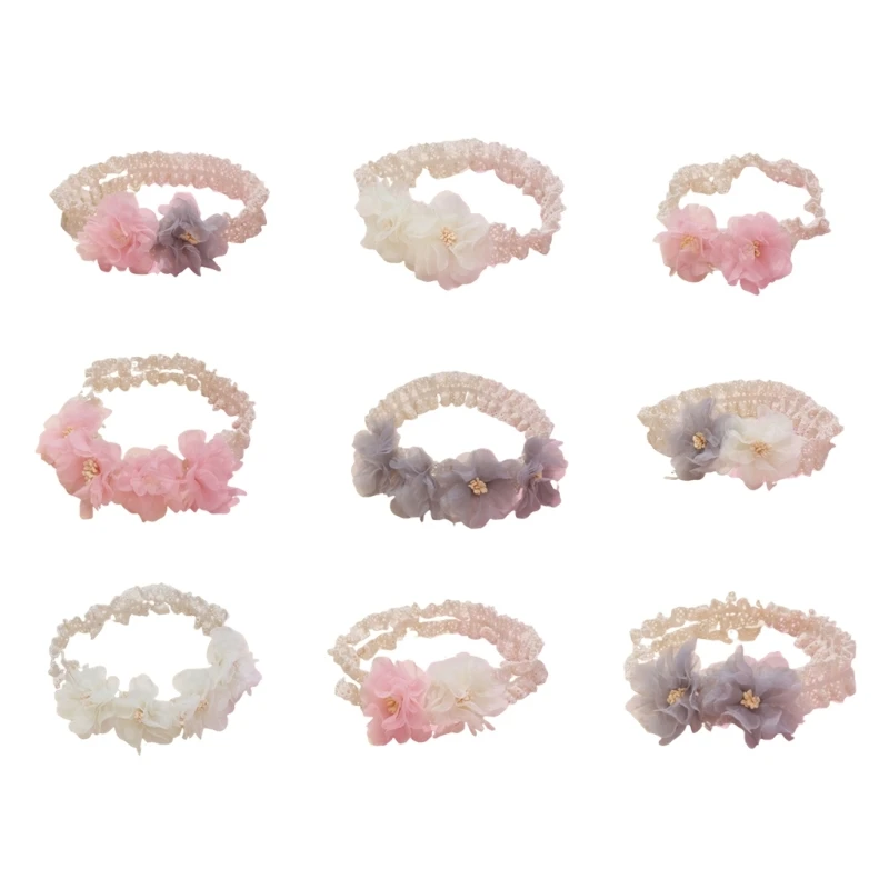 

Sophisticated Headband Elastic Hair Accessory Kid Headwear Newborn Hairband