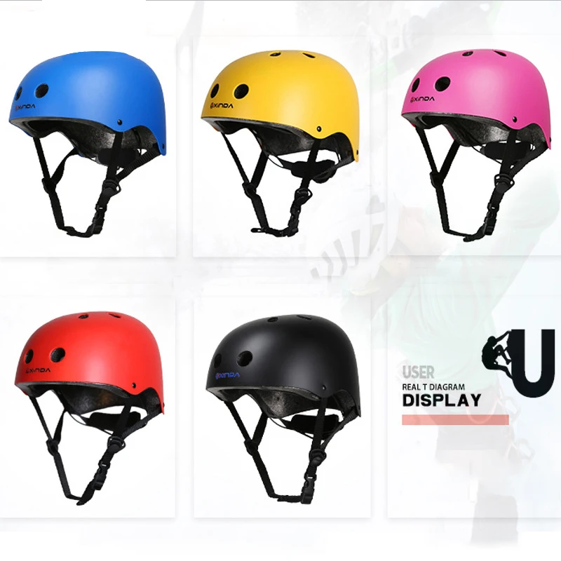 

Mirror gloss mountaineering helmet climbing speed descent rescue extended helmet New type outdoor adjustable Cycling Equipment