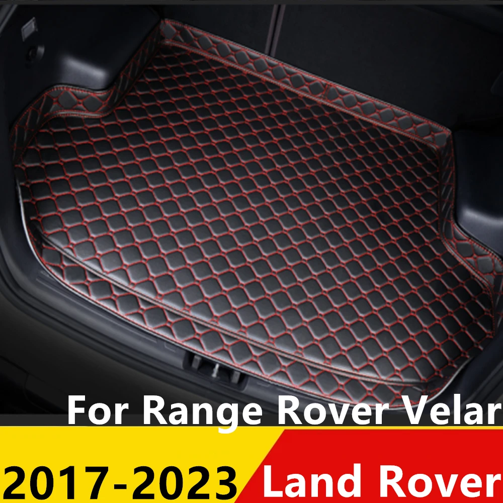 

Car Trunk Mat For Land Rover Range Rover Velar 2017-2023 High Side Waterproof Rear Cargo Cover Carpet Pad Tail Parts Boot Liner