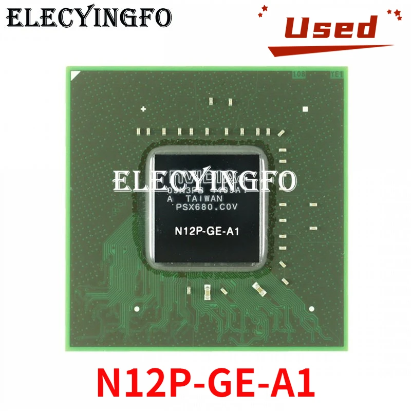 

Refurbished N12P-GE-A1 GeForce GT525M Laptop graphics chip GPU BGA Chipset re-balled tested 100% good working