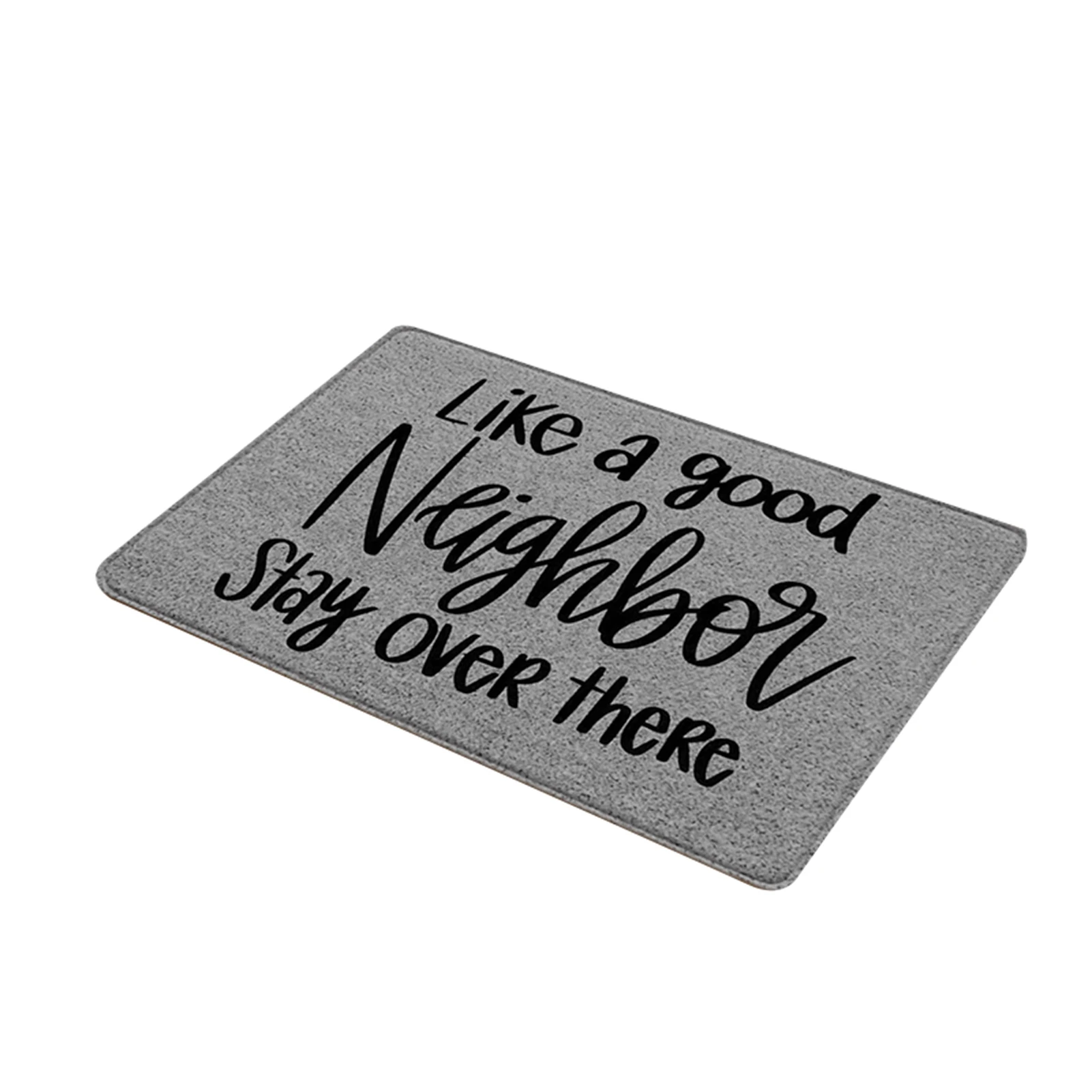 

Letter Printed Doormat Multi-Purpose Absorbent Non-Slip Blanket Front Door Decoration For Kitchen Bedroom Bathroom