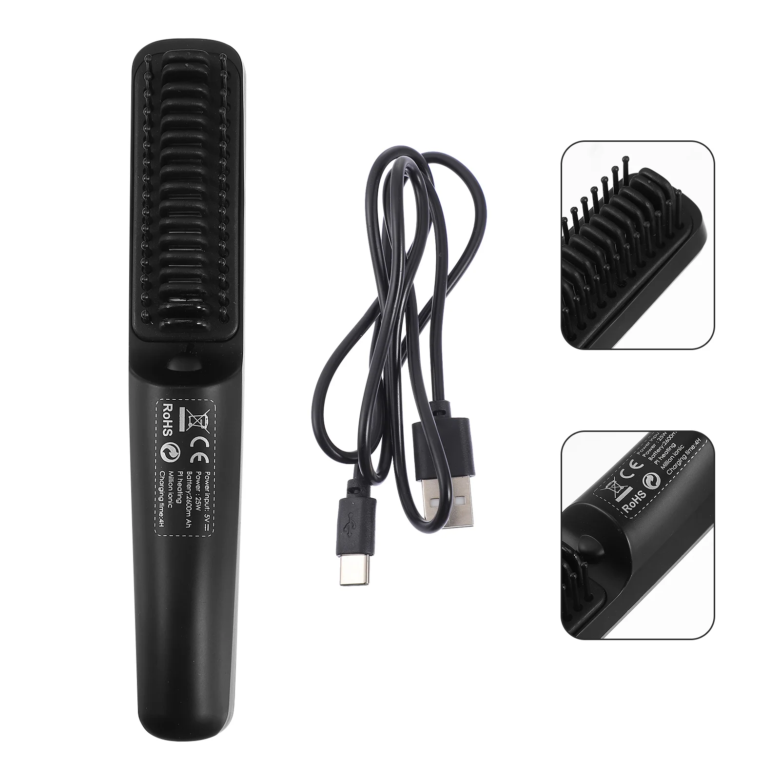 

1 Set Female Hairstyle Comb Smoothing Hair Comb Portable Hairdressing Comb