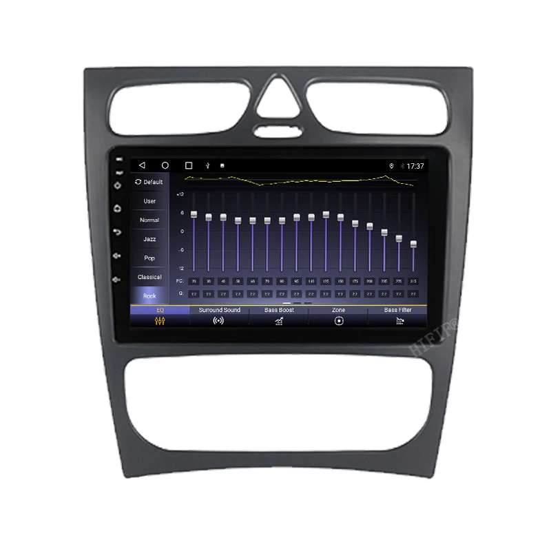 2 Din Автомобильный мультимедийный плеер Android GPS Авторадио для Mercedes Benz C-Class W203 C200 C320