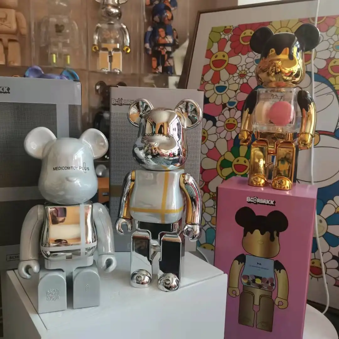 

BE @ RBRICK, 400%, магазин Limited Plus, строительные блоки в виде шоколада, медведь, орнаменты, игрушки-модели ручной работы