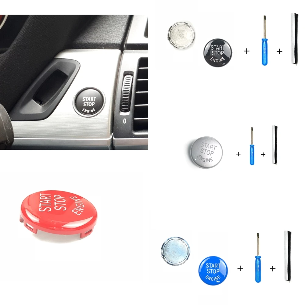 

Кнопка включения и остановки двигателя для BMW E Chass 1 Series E81 E87 3 Series E90 E91 E92 E83 X5 E70 E89 2004-2016