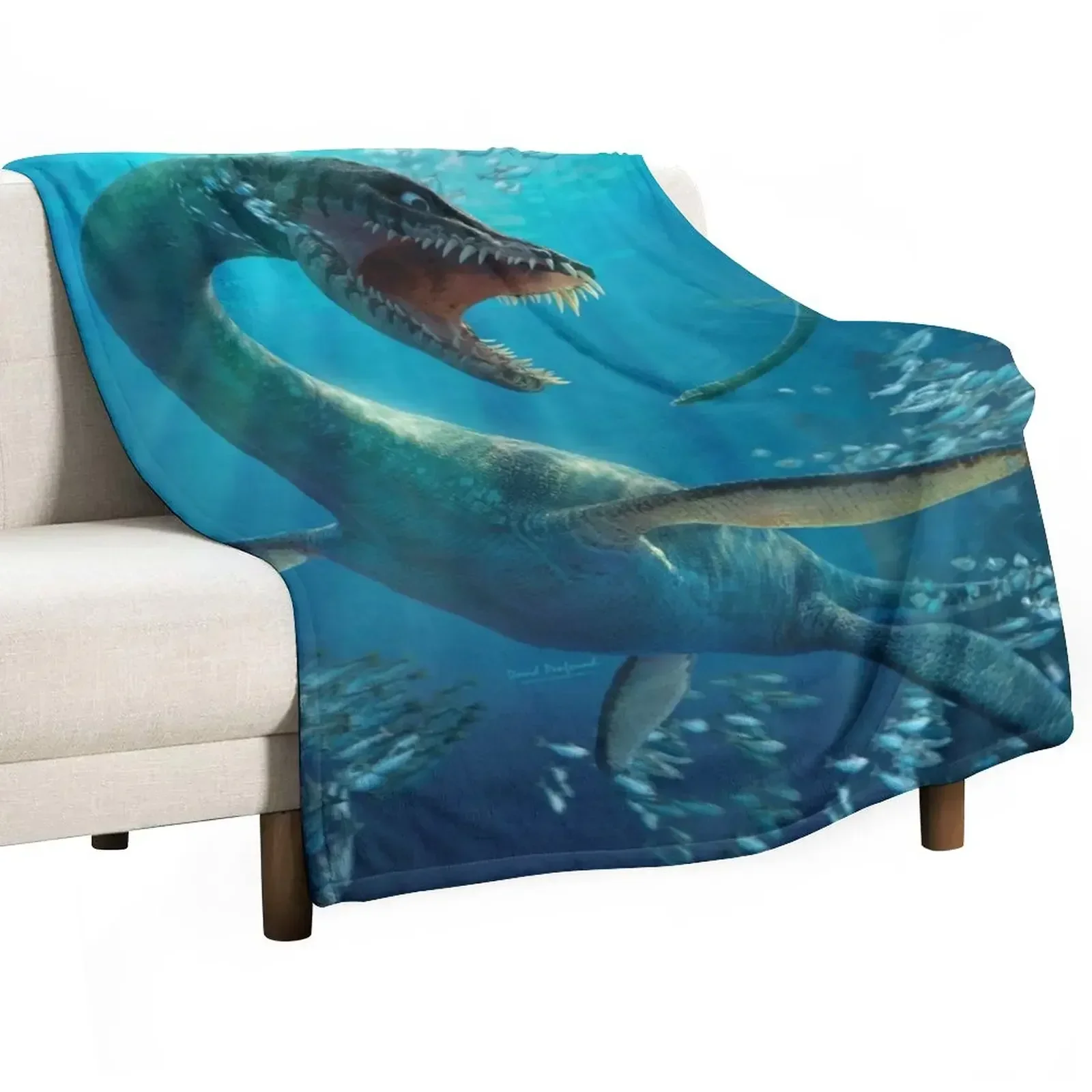 Плед Plesiosaurus одеяло одеяла